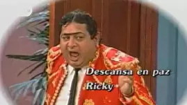 Hasta siempre Ricky Tosso