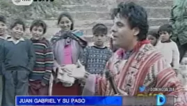 	<p>Juan Gabriel en Ollantaytambo. Domingo al Día</p>