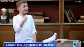 Jugando con la inocencia de los niños