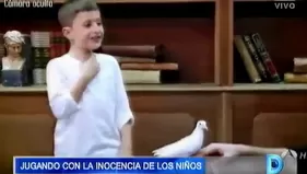 Jugando con la inocencia de los niños