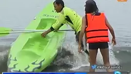 Los maestros del 'recurseo' en la playa Agua Dulce
