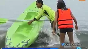 Los maestros del 'recurseo' en la playa Agua Dulce