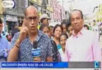 Melcochita enseña ruso en las calles de Lima