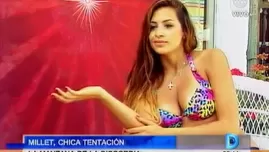 Millet: chica tentación y la manzana de la discordia