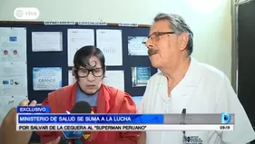 Minsa se suma a la lucha por salvar al 'Superman peruano' de la ceguera