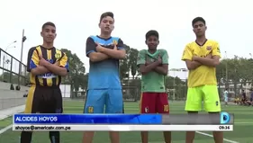 Niños venezolanos sueñan con defender a la 'bicolor' en un Mundial 