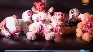 Peluches de terror: unos muñecos que dan miedo