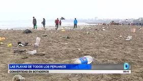 Las playas de todos los peruanos convertidas en botaderos