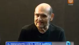 El reencuentro con el 'señor Barriga'