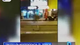 Tiroteo en Independencia: terror y pánico registrados en video