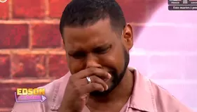 Edson Dávila "lloró" en vivo por duras críticas de detractores