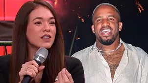 Jazmín Pinedo hizo aclaración sobre Jefferson Farfán en vivo
