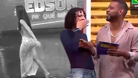Samantha Batallanos abandonó set por cruel broma de Edson. | Fuente: América Televisión