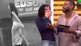Samantha Batallanos abandonó set por cruel broma de Edson Dávila