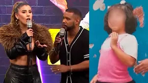 Yahaira Plasencia reaccionó así al ver foto de su pasado en vivo