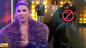 Yahaira Plasencia sufrió incidente con su top en pleno baile