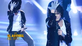 	<p>Daniela Darcourt imitó a Michael Jackson</p>