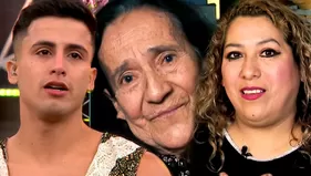 Elías Montalvo lloró al escuchar conmovedoras palabras de su madre y abuela