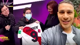 	<p>Paolo Guerrero sorprendió al pequeño Mathías con un regalo especial.</p>