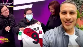 Paolo Guerrero a Mathías en su lucha contra el cáncer: "En este partido tú no estás solo"