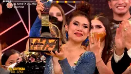 Ruby Palomino es la ganadora absoluta de El artista del año y lloró de emoción