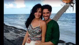 	<p>Lucía y Marcelo disfrutaron de la playa</p>