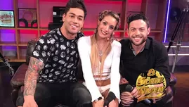 Lucas, Thiago y Brenda tuvieron divertido encuentro con ex competidor