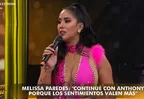 Melissa Paredes defendió su relación con Anthony Aranda: “Ha estado en mis peores momentos”