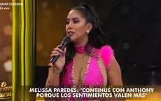 Melissa Paredes defendió su relación con Anthony Aranda: “Ha estado en mis peores momentos” - Noticias de isabel-acevedo