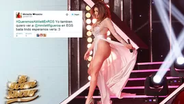 	<p>Milett Figueroa es pedida por sus fans en Reyes del show.</p>