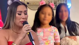 Angie Chávez se quebró al explicar cómo habló con su hija sobre su pasado | Composición: Katherine Lozano