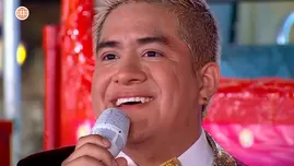 Manuelito, hijo de Manolo Rojas, se emocionó al ingresar al Reventonazo. | Composición: Karina Guimaray