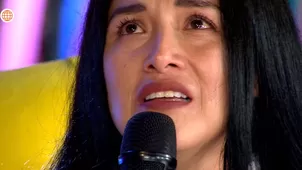 Katy Jara se conmovió en vivo: "Mi familia no estuvo de acuerdo"