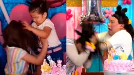 Niña del cumpleaños: así fue la parodia del video que se hizo viral en redes sociales