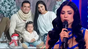 Pamela Franco defendió a su hija con Christian Domínguez