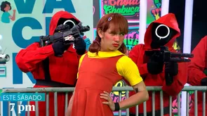 La Uchulú dará vida a la macabra muñeca de El juego del calamar en el Reventonazo (AVANCE)