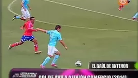 Irven Ávila y su recordado gol frente a Unión Comercio en el 2014