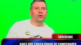 Mira cómo se hizo "El baile del chicle" de Juan Carlos Orderique 