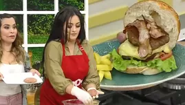 	<p>Michelle Soifer demostró que es la reina de las hamburguesas.</p>