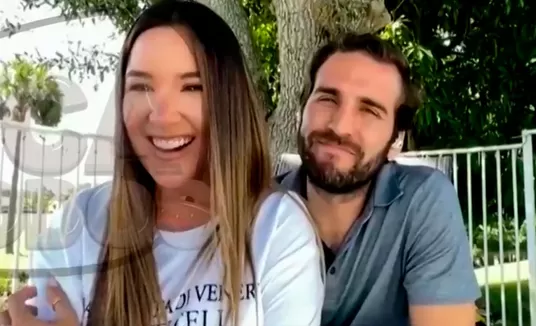 Alessandra Fuller presentó a su novio Francesco Balbi y reveló que conviven hace seis meses