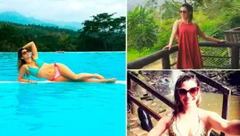 	<p>Alexandra Hörler disfrutó del fin de semana en Tarapoto.</p>