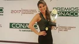 	<p>Alexandra Hörler ganó premio a conductora revelación 2017.</p>