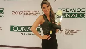 Alexandra Hörler ganó premio a conductora revelación 2017