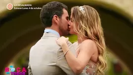 Alexandra Horler y Juan Francisco Pardo protagonizan romántica sesión de fotos antes de su boda.