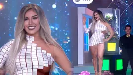 	<p>Allison Pastor deslumbró con sexy vestido en desfile.</p>