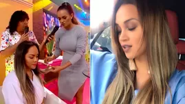 	<p>Angie Arizaga reveló cómo tener el cabello brillante.</p>