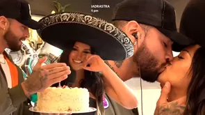 Angie Arizaga lloró de emoción por sorpresa de cumpleaños de Jota Benz y él reveló: Se vienen hijos