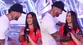 Angie Arizaga toca su vientre y sorprende a Jota Benz: Estoy sensible, no juegues con mis sentimientos