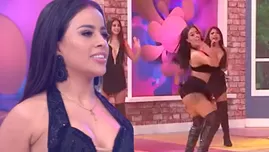 	<p>Angye Zapata de Agua Bella se robó todas las miradas bailando Pasito tun tun.</p>