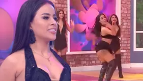 Angye Zapata de Agua Bella se robó todas las miradas bailando "Pasito tun tun"